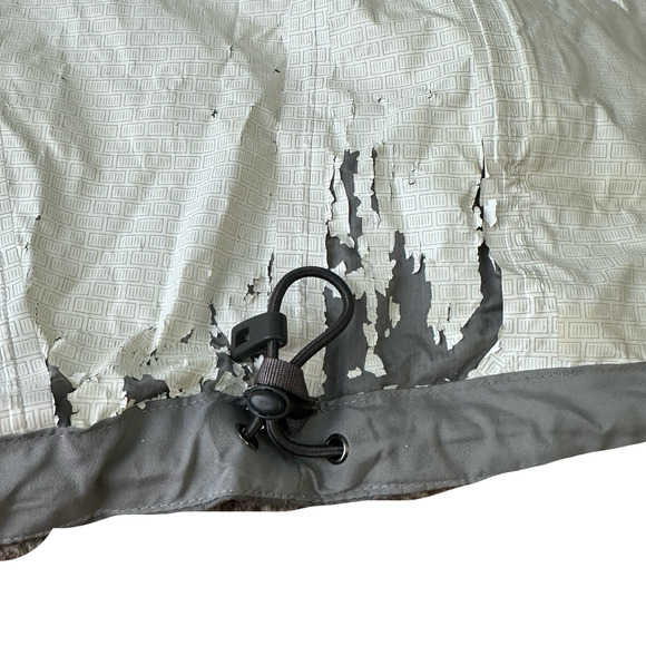 Patagonia Torrentshell Stretch H2No Rain Jacket Womens Small Gray FLAWS READ - Picture 15 of 15